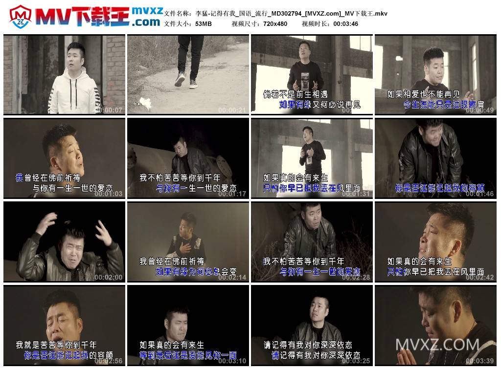 李猛-记得有我_国语_流行_MD302794